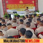Sebanyak 242 Personel Bintara Polda Maluku Ikut Orientasi Pra Tugas