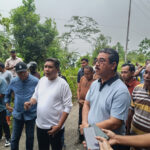 GUBERNUR DAN WALIKOTA AMBON TINJAU LOKASI BENCANA, TERDAMPAK CURAH HUJAN TINGGI DI KOTA AMBON