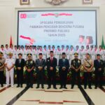 Kukuhkan Paskibraka Maluku 2025, Gubernur Serukan Kibarkan Merah Putih dengan Disiplin dan Integritas