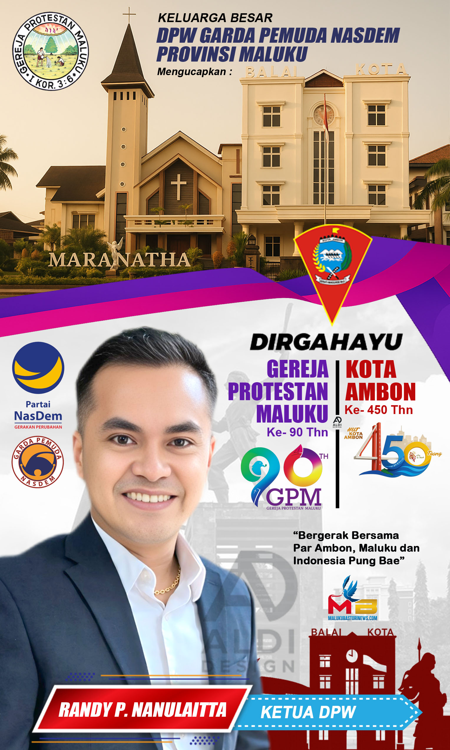 DPW GARDA PEMUDA NASDEM MALUKU