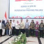 Lewerissa Terima Kunker Komisi IX DPR-RI di Maluku