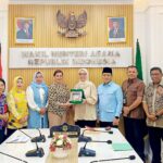 AUDIENSI KETUA TP PKK PROVINSI MALUKU DENGAN WAKIL MENTERI AGAMA RI