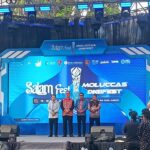 Walikota Ambon Hadiri Pembukaan Salam Fest X Moluccas Digifest 2026 di Pattimura Park