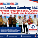 Pemkot Ambon Perjuangkan Rumah Dhuafa dan Ambulans dalam Pertemuan dengan BAZNAS RI