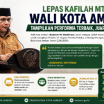 Lepas Kafilah MTQ Provinsi Maluku, Wali Kota Ambon: Berikan Penampilan Terbaik, Gelar Juara Adalah Bonus