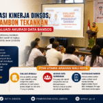 Buka Evaluasi Kinerja Dinsos, Wali Kota Ambon Soroti Pentingnya Akurasi Data Penerima Bantuan Sosial
