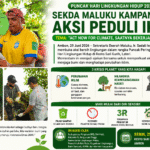 Puncak Hari Lingkungan Hidup, Sekda Maluku Kampanyekan Aksi Peduli Iklim