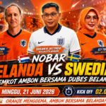 Dubes Kerajaan Belanda Untuk Indonesia Marc Gerritsen Bakal Hadiri Nobar Belanda vs Swedia di Kota Ambon