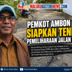 Pemkot Ambon Siapkan Tender Pemeliharaan Jalan Bentas