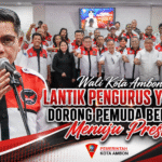 Wali Kota Ambon Lantik Pengurus YOGIP 35 Dorong Pemuda Berkarya Menuju Prestasi