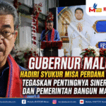 Gubernur Maluku Hadiri Syukur Misa Perdana Imam Baru, Tegaskan Pentingnya Sinergi Gereja dan Pemerintah Bangun Masyarakat