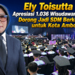 Ely Toisutta Apresiasi 1.036 Wisudawan Unpatti, Dorong Jadi SDM Berkualitas untuk Kota Ambon