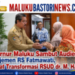 Gubernur Maluku Sambut Audiensi Manajemen RS Fatmawati, Perkuat Transformasi RSUD dr. M. Haulussy