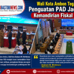 Wali Kota Ambon Tegaskan Penguatan PAD Jadi Kunci Kemandirian Fiskal Daerah