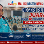 Negeri Rutong Juara Lomba 10 Program Pokok PKK Kota Ambon 2026, Siap Wakili Maluku di Tingkat Provinsi