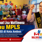 Bunda Paud Lisa Wattimena Tinjau MPLS di Lima SD di Kota Ambon