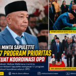 Wattimena Minta Sapulette Kawal 17 Program Prioritas dan Perkuat Koordinasi OPD