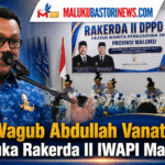 Wagub Abdullah Vanath Buka Rakerda II IWAPI Maluku