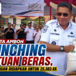 Wali Kota Ambon Launching Bantuan Beras, 761 Ton Pangan Disiapkan untuk 25.383 KK