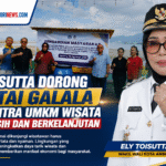 Ely Toisutta Dorong Pantai Galala Jadi Sentra UMKM Wisata yang Bersih dan Berkelanjutan