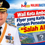 Wali Kota Ambon Sebut Flyer yang Kaitkan Dirinya dengan Persoalan BTN Poka “Salah Alamat”