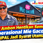 DLHP Ambon Hentikan Sementara Operasional Mie Gacoan, IPAL Jadi Syarat Utama
