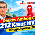Dinkes Ambon Catat 212 Kasus HIV Baru hingga Agustus 2026