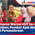 Doa Bersama Warnai HUT ke-451 Kota Ambon, Pemkot Ajak Warga Perkuat Persaudaraan