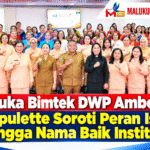 Buka Bimtek DWP Ambon, Sapulette Soroti Peran Istri hingga Nama Baik Institusi