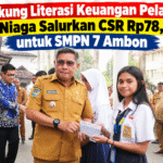 Dukung Literasi Keuangan Pelajar, CIMB Niaga Salurkan CSR Rp78,5 Juta untuk SMPN 7 Ambon