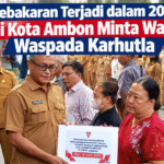 34 Kebakaran Terjadi dalam 20 Hari, Wali Kota Ambon Minta Warga Waspada Karhutla