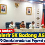 Wali Kota Ambon Tak Tolerir SK Bodong ASN, Seluruh OPD Diminta Inventarisasi Pegawai yang Terlibat