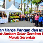 Tekan Harga Pangan dan Inflasi, Pemkot Ambon Gelar Gerakan Pangan Murah Serentak